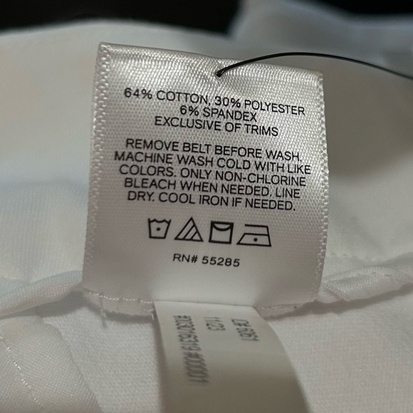 Express Women's White High-Waisted Shorts Size 2. NWT - Picture 6 of 6